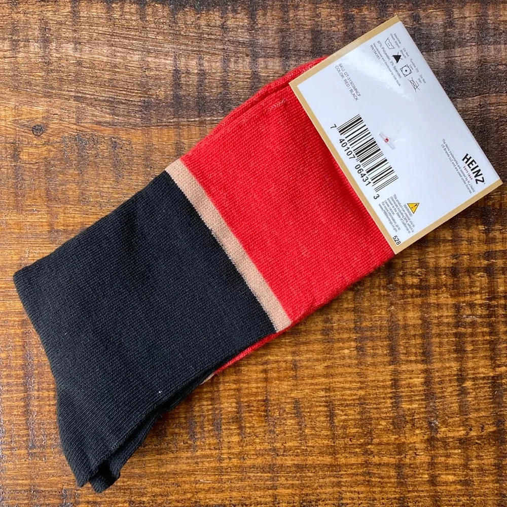 Odd Sox Heinz Ketchup Crew Socks Men’s 6-12